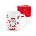 TASSE EN CÉRAMIQUE AVEC IMPRESSION DE NOËL ‘MONT-BLANC'