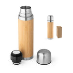 THERMOS EN BAMBOU ET ACIER INOX 450 ML 'CEYLAN'