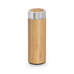 THERMOS EN BAMBOU ET ACIER INOX (90% RECYCLÉ) 430 ML ‘CAPTURE'